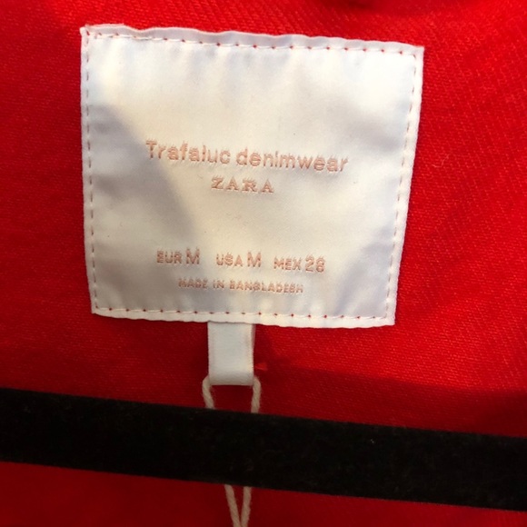 Zara Distressed Denim Jacket - Picture 4 of 7